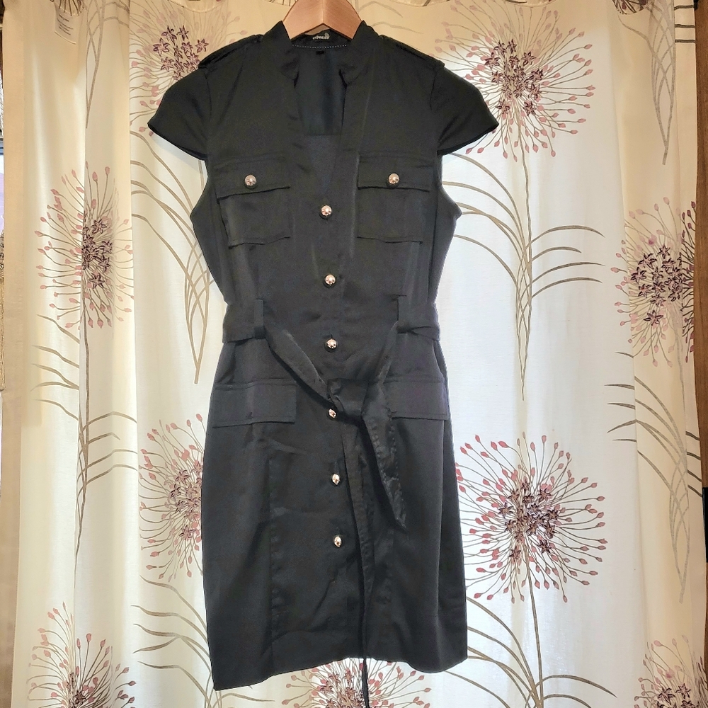 Exptess Butter Shirt Dress